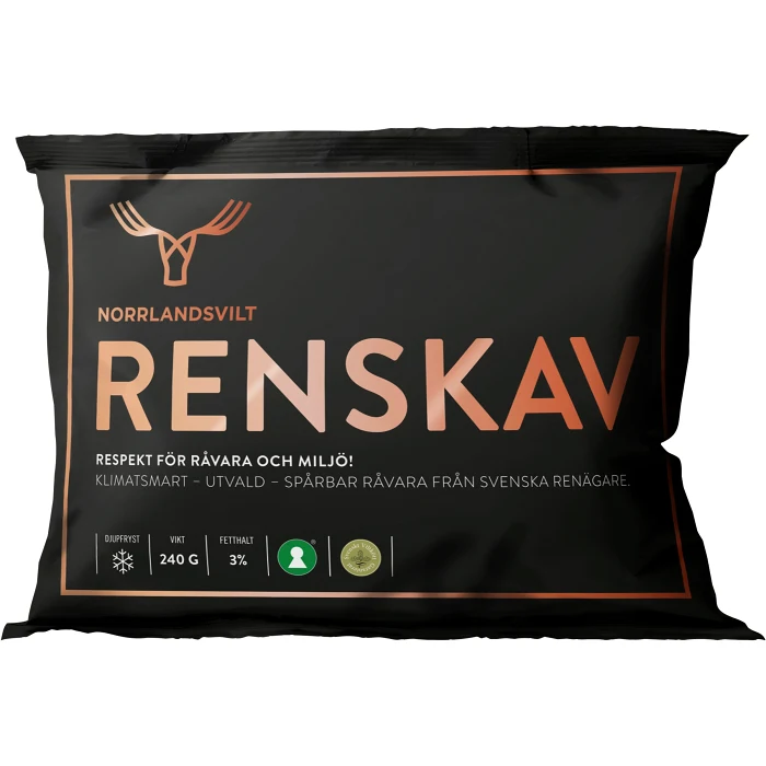 Renskav 240g Norrlandsvilt
