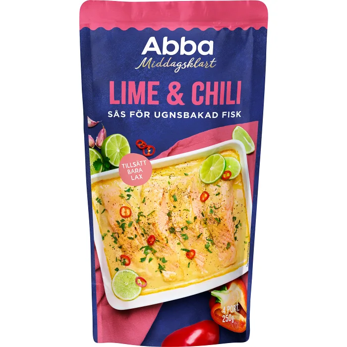 Lime & Chilisås 250g Abba