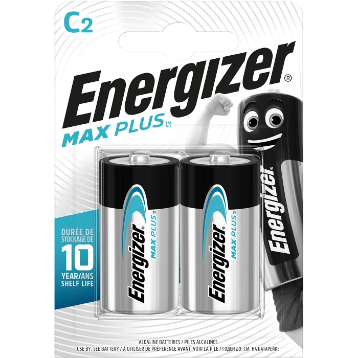 Batteri Max Plus LR14 C 2-p Energizer