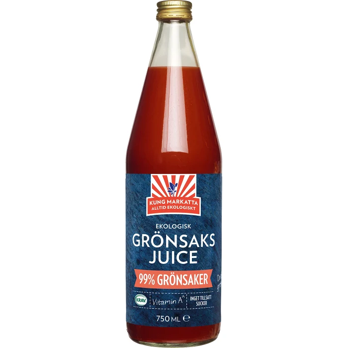 Grönsaksjuice 75cl KRAV Kung Markatta