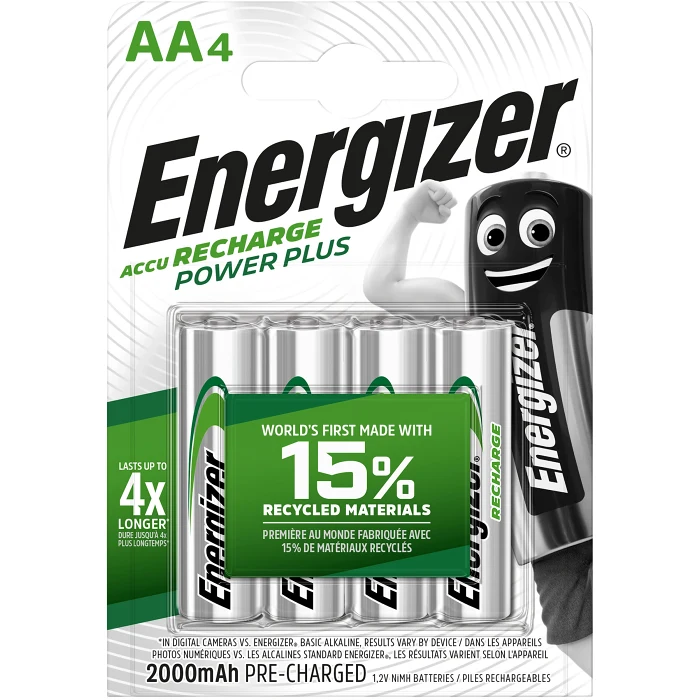 Batteri ECO Laddbara AA Energizer