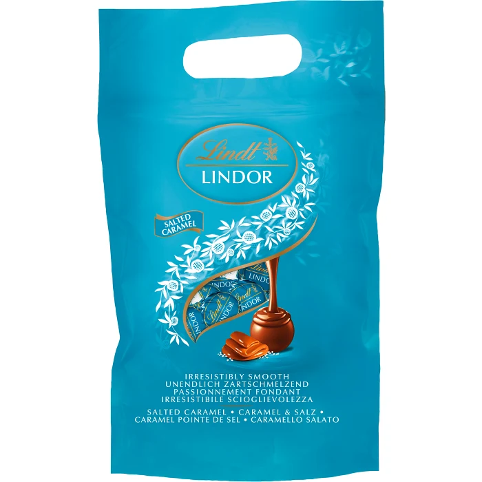 Chokladpraliner LINDOR Salted Caramel 1000g Lindt