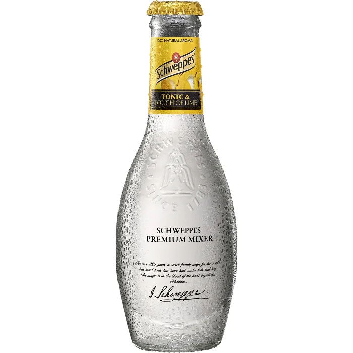 Drinmix Tonic & lime 20cl Schweppes Premium