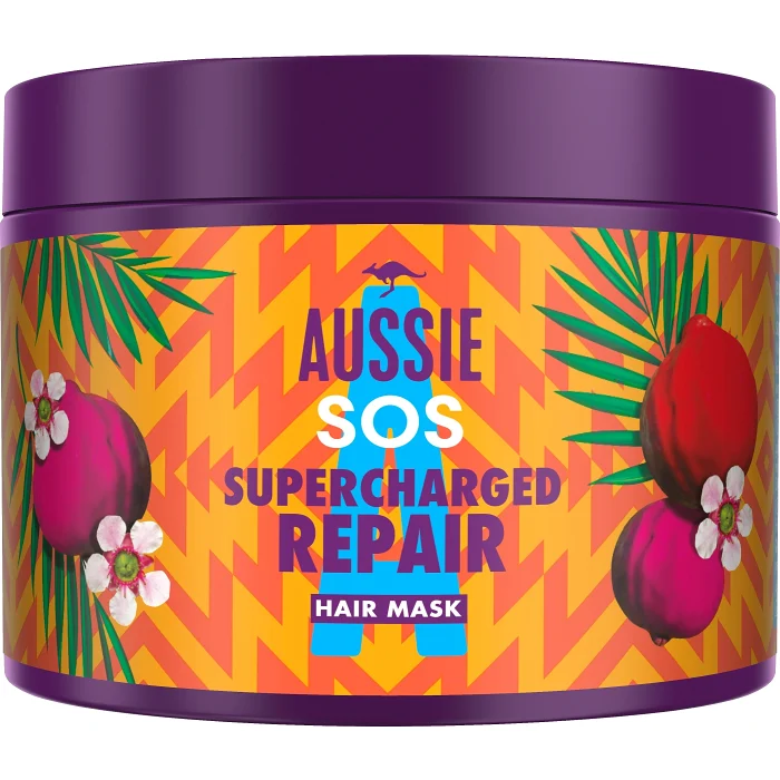 Inpackning SOS Supercharged Repair 450 ml Aussie
