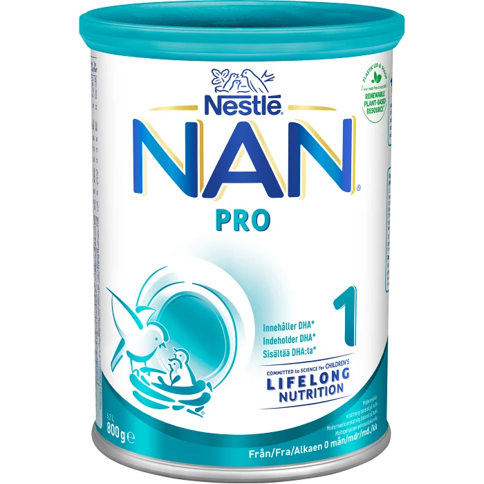 NAN Pro 1 0 mån 800g Nestle