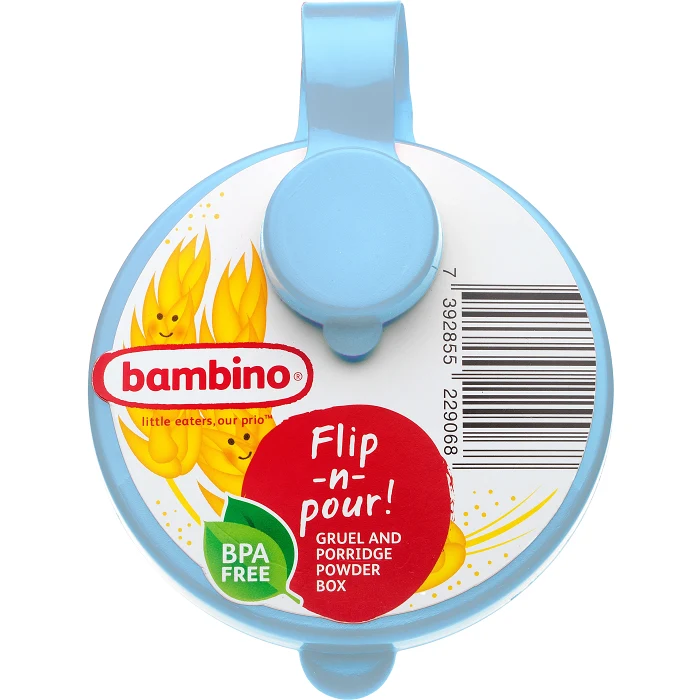 Pulverburk Flip-n-pour 1-p Bambino