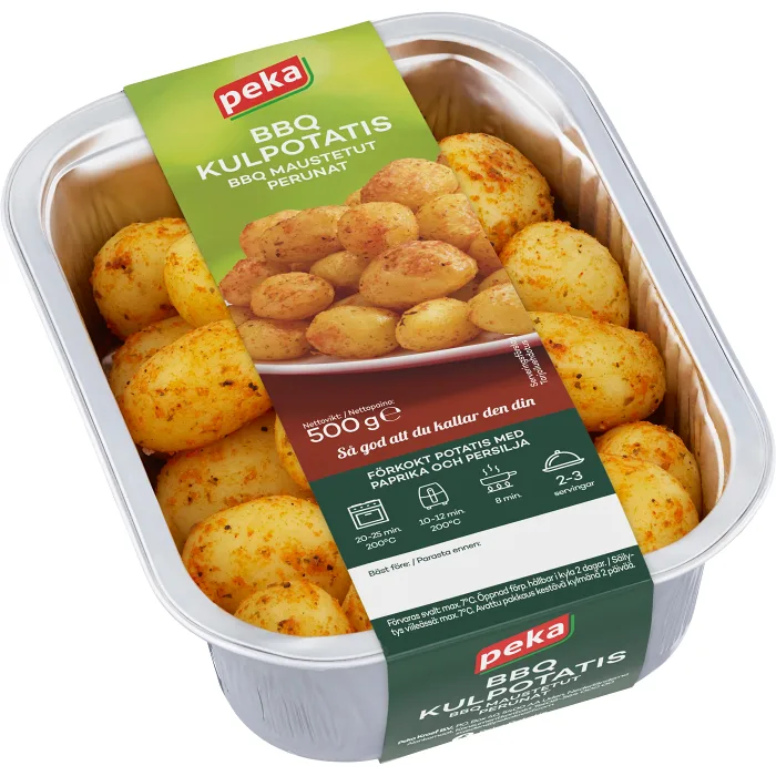 Kulpotatis BBQ 500g Peka