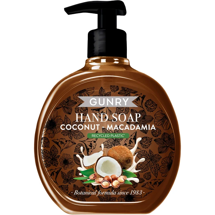 Handtvål Fusion Coconut Macadamia 500ml Gunry