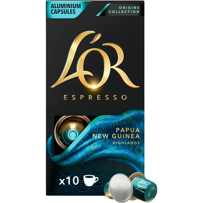 Kaffekapslar Espresso Papua New Guinea 10-p L'Or