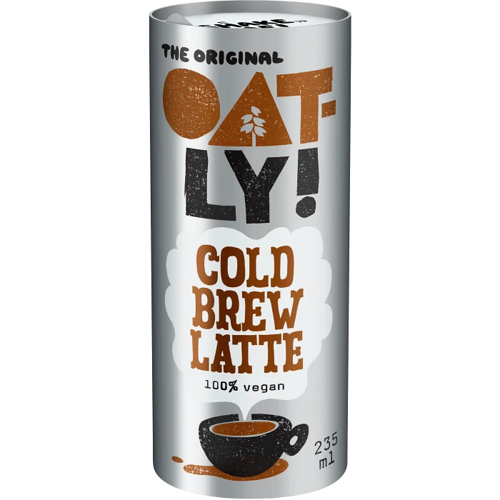 Cold brew latte Vegansk 235ml Oatly