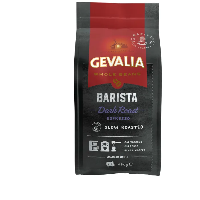 Kaffe Barista Dark Roast Hela Bönor 450g Gevalia