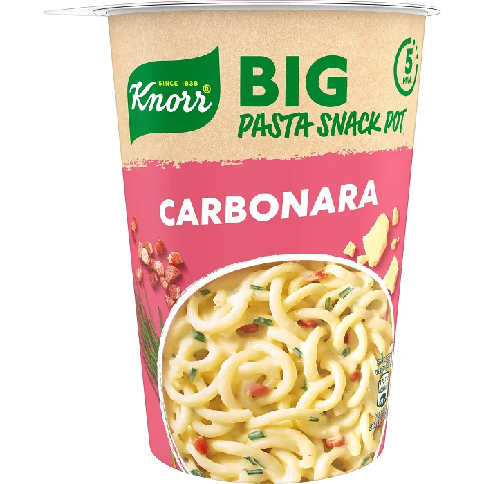 Pasta Snack Pot Carbonara 92g Knorr