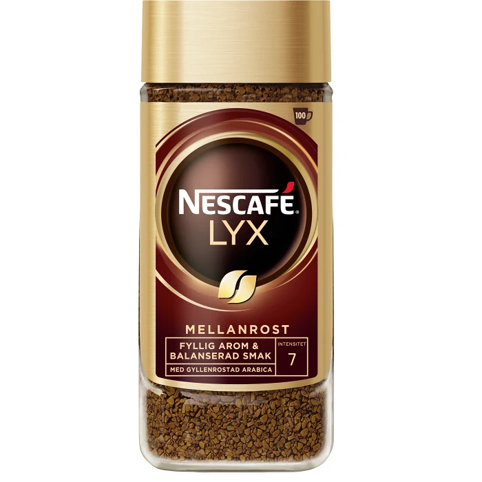 Snabbkaffe Lyx Mellanrost 200g Nescafé