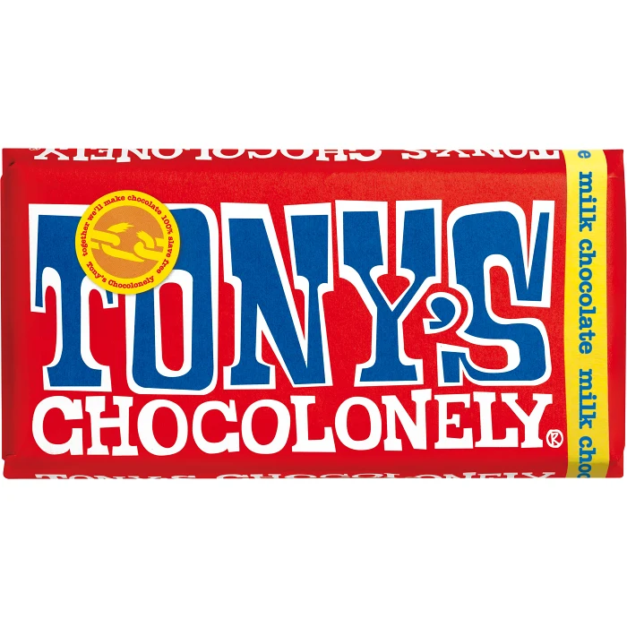 Mjölkchoklad 180g Tony's Chocolonely