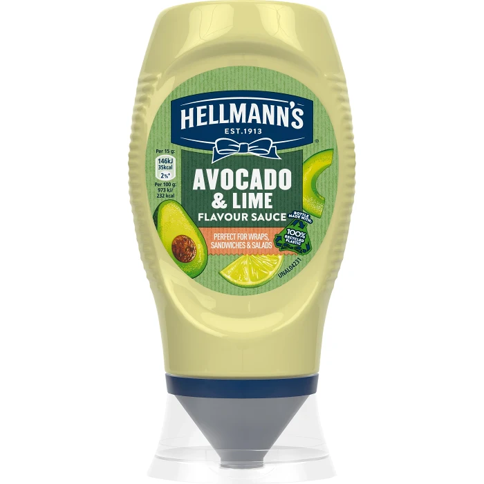 Sås Avocado Lime 250ml Hellmanns