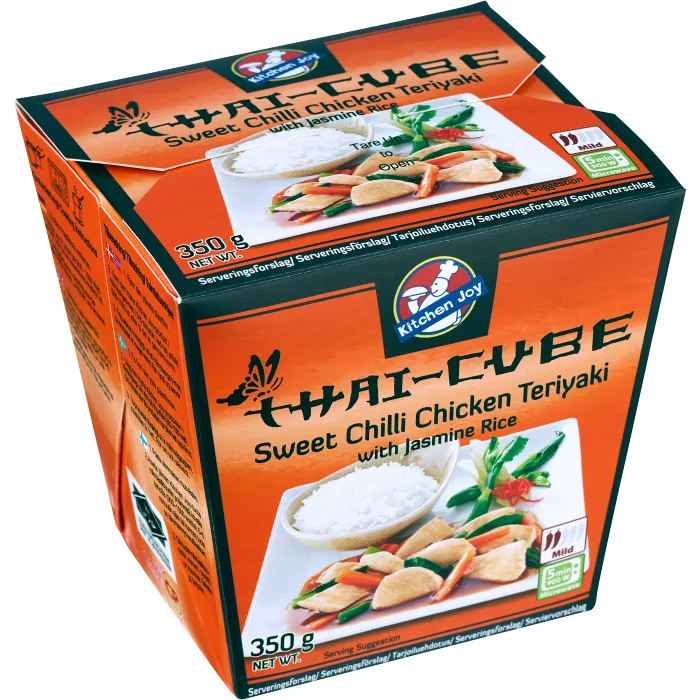 Thai Cube Sweet chili Handla chicken 350g mat din online | ICA-butik från Kitchen lokala Joy