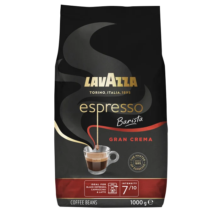 Kaffebönor Espresso Barista Gran Crema 1kg Lavazza