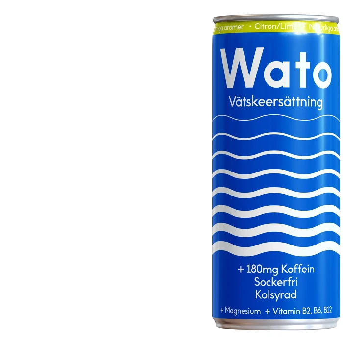 Vätskeersättning Citron Lime 33cl Wato