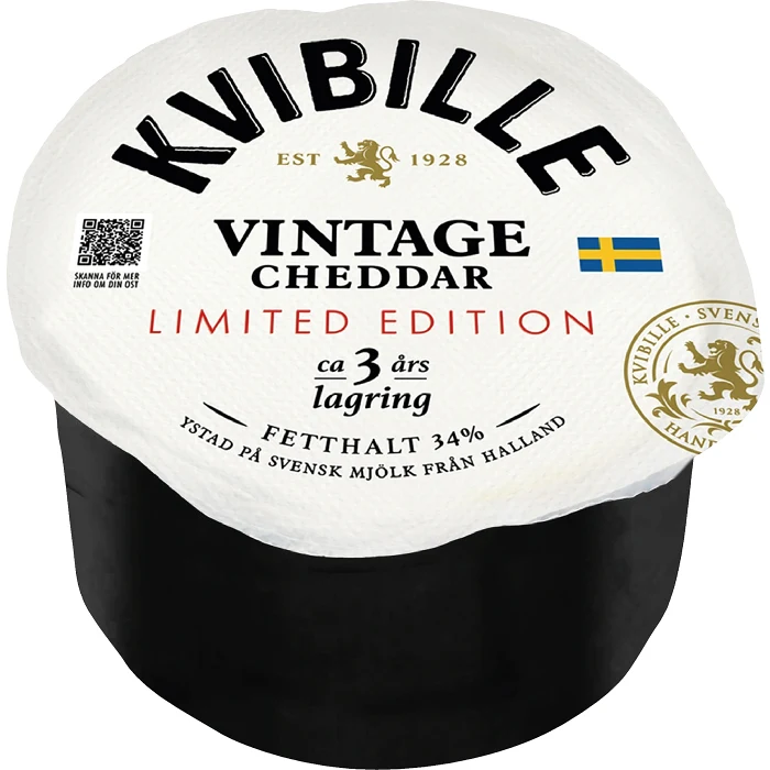 Cheddar extra lagrad hårdost ca 1,4kg Kvibille