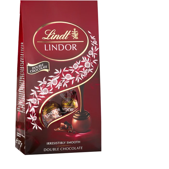 Chokladpralin LINDOR Double Chocolate 137g Lindt