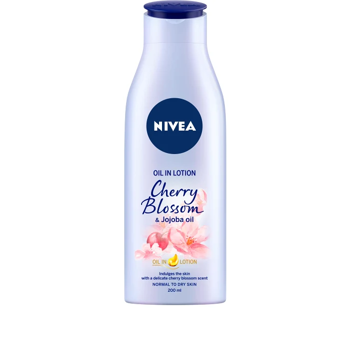 Hudkräm Oil in Lotion Cherry Blossom Body Lotion 200ml NIVEA