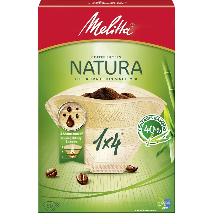 Kaffefilter Natura 80-p Melitta