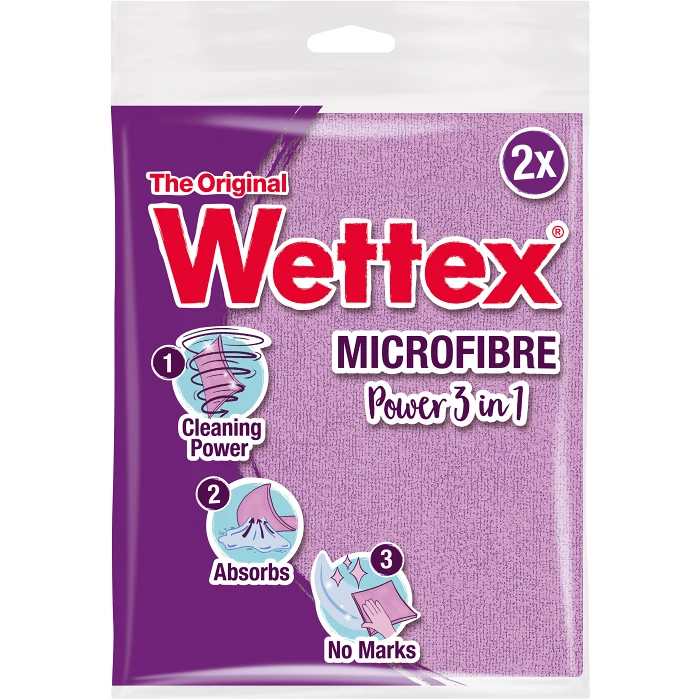 Wettex Mikrofiberduk 2-p