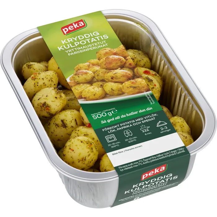 Kryddig kulpotatis 500g Peka