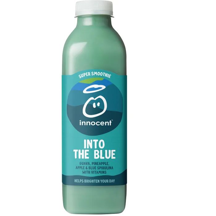 Smoothie Into The Blue Guava Pineapple Apple &  Blue Spirulina 750ml Innocent