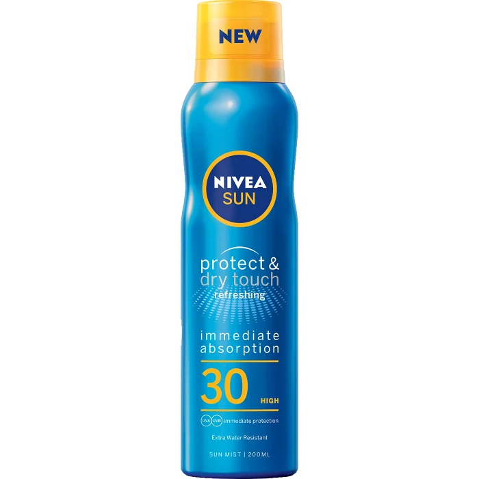 Solskydd Protect & Dry touch SPF30 200ml Nivea Sun