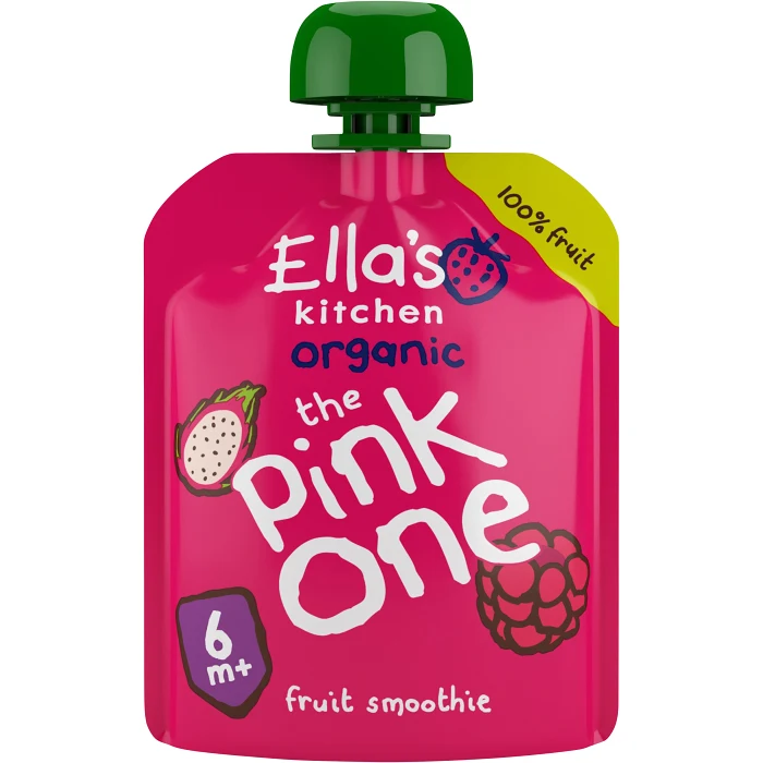 The pink one Smoothie av blandade frukter Ekologisk 90g Ellas Kitchen