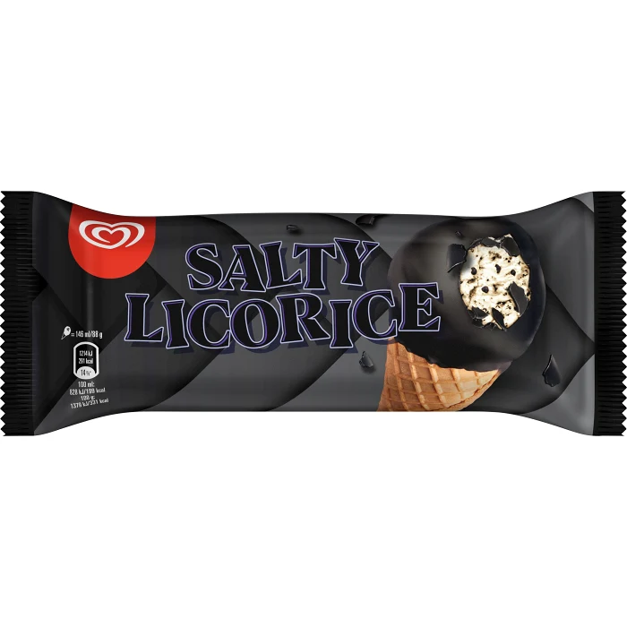 Strutglass Salty Licorice 146ml GB Glace