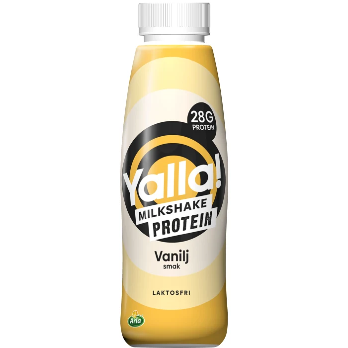 Proteinshake Vaniljsmak Laktosfri 500ml Yalla®