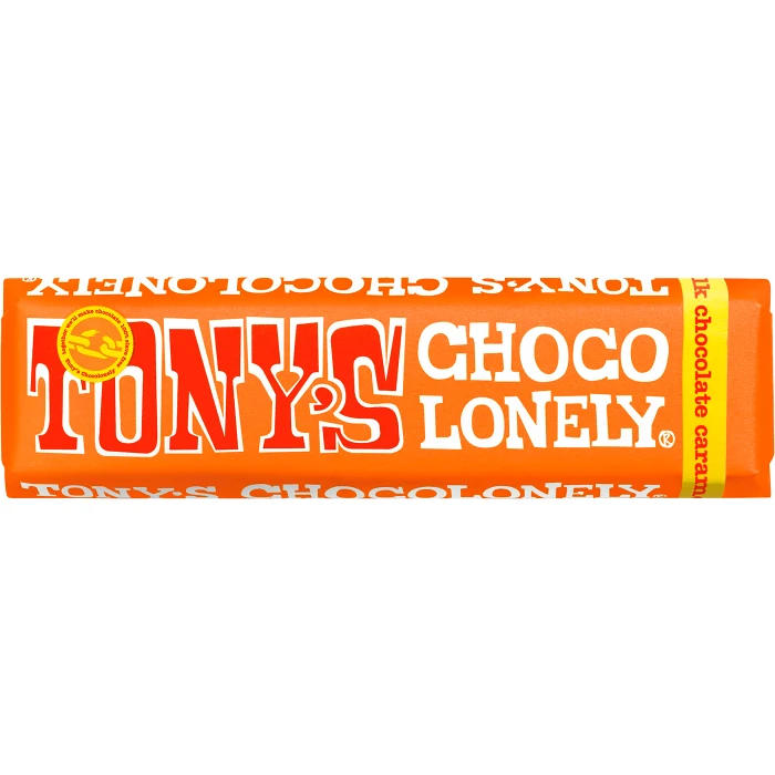 Chokladkaka Choco caramel 47g Tony's Chocolonely