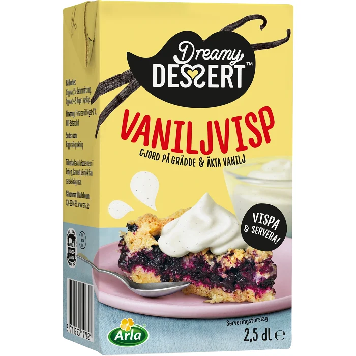 Vaniljvisp 250ml Dreamy Dessert