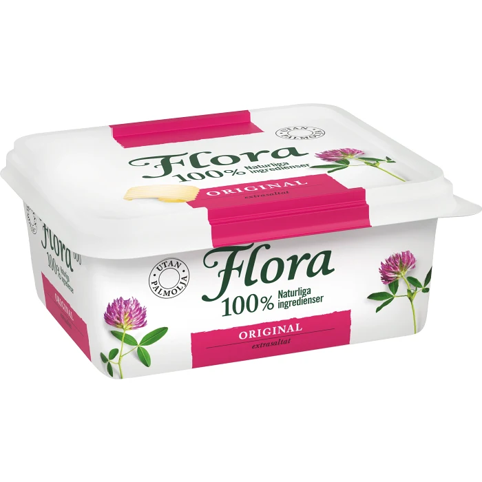 Margarin Original Extrasaltat 75% 550g Flora