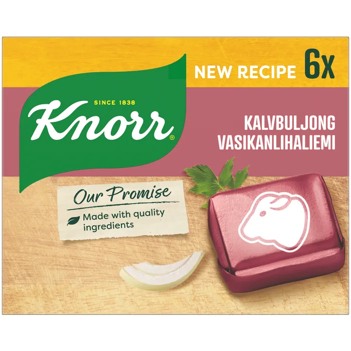 Kalvbuljong 6-p Knorr