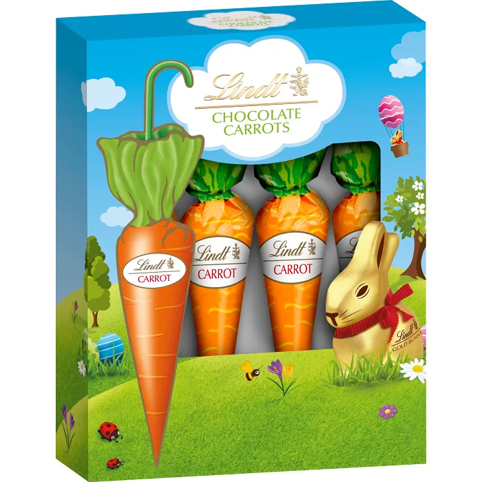 Mjölkchoklad Carrots 54g Lindt