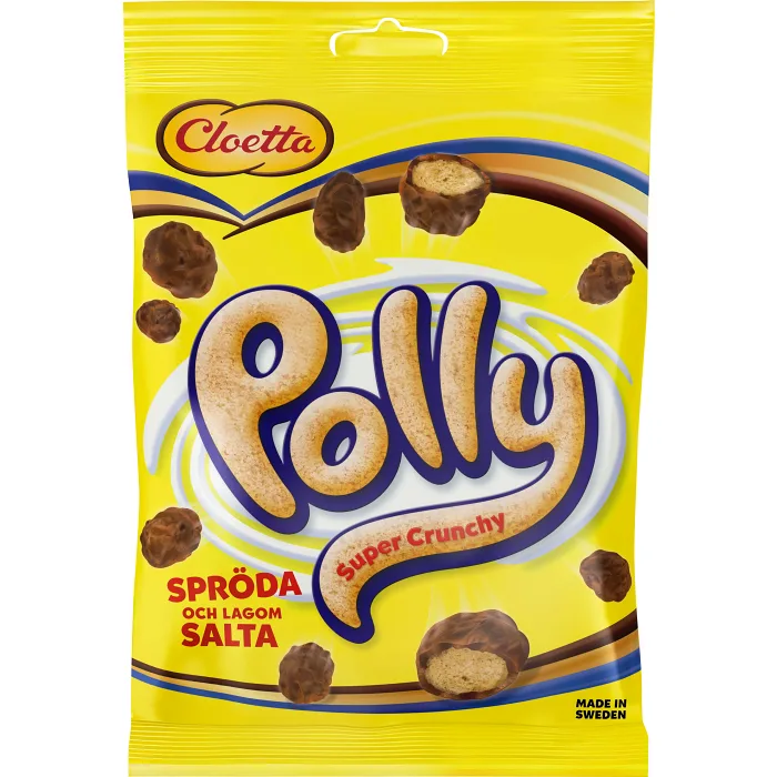 Polly Super crunchy 150g Cloetta