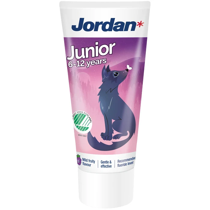 Tandkräm Junior 6-12år 50ml Jordan