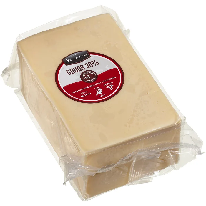 Ost Gouda storbit ca 1kg Wernerssons