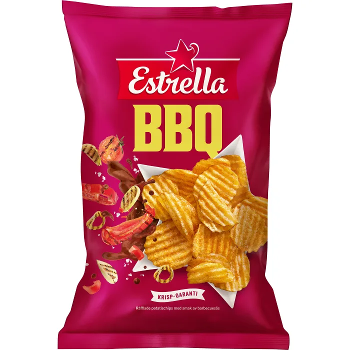 Chips BBQ 275g Estrella