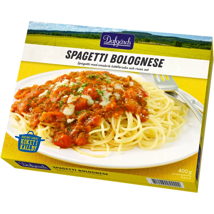 Spagetti Bolognese 400g Dafgård