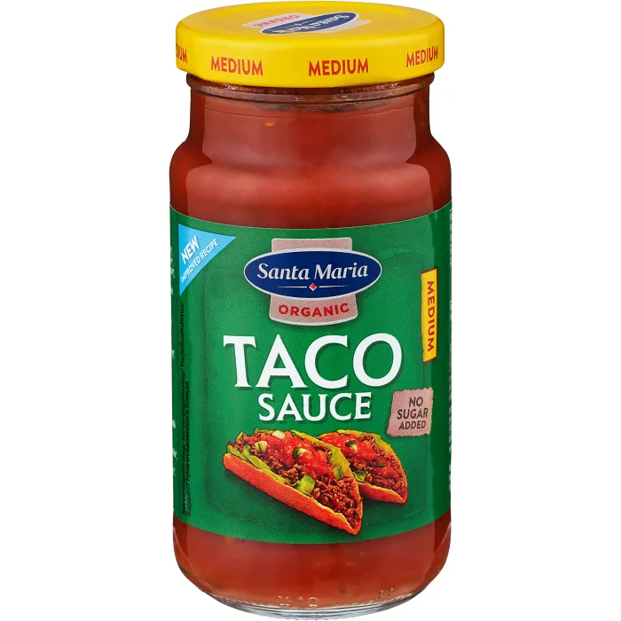 Taco sauce Medium Ekologisk 230g Santa Maria