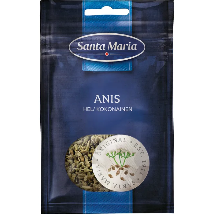 Kryddor Anis hel påse 17g Santa Maria