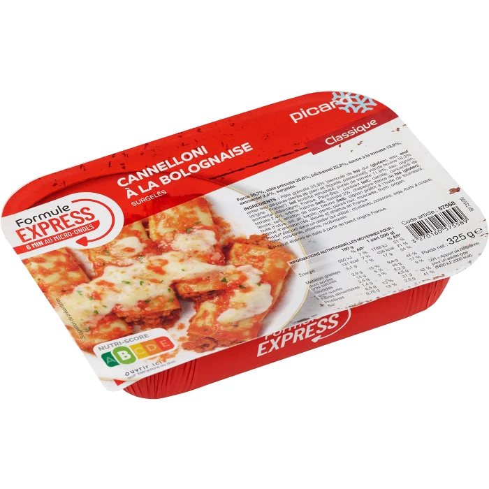 Färdigmat Cannelloni Bologna Fryst 325g Picard