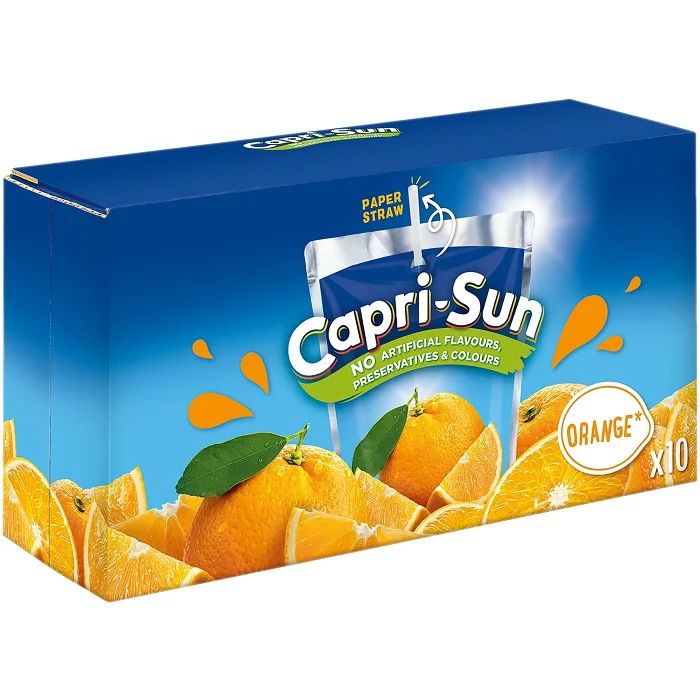 Fruktdryck Orange 20cl 10-p Capri-Sun