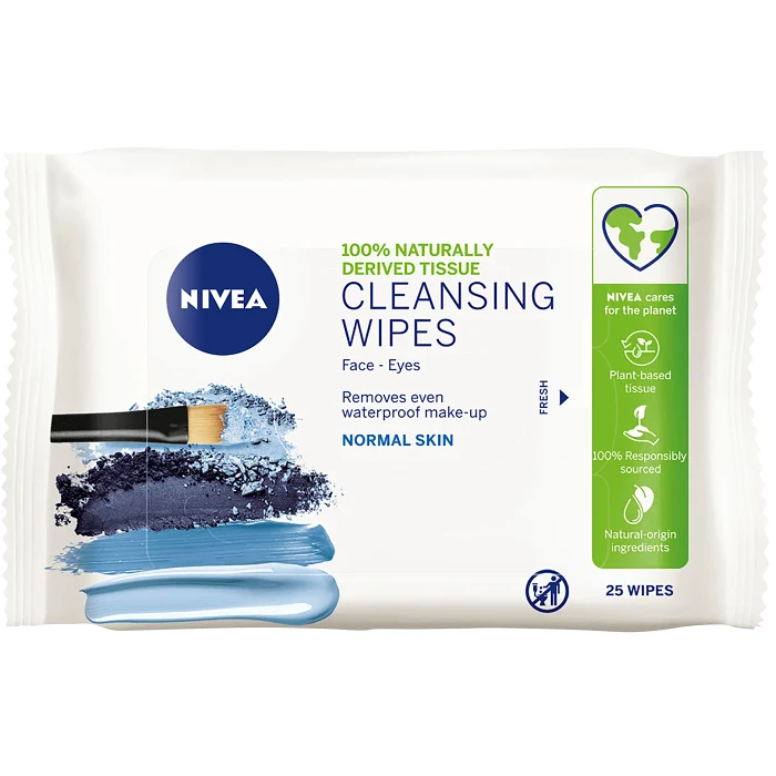 Ansiktsservetter Refreshing Cleansing Wipes 25-p NIVEA