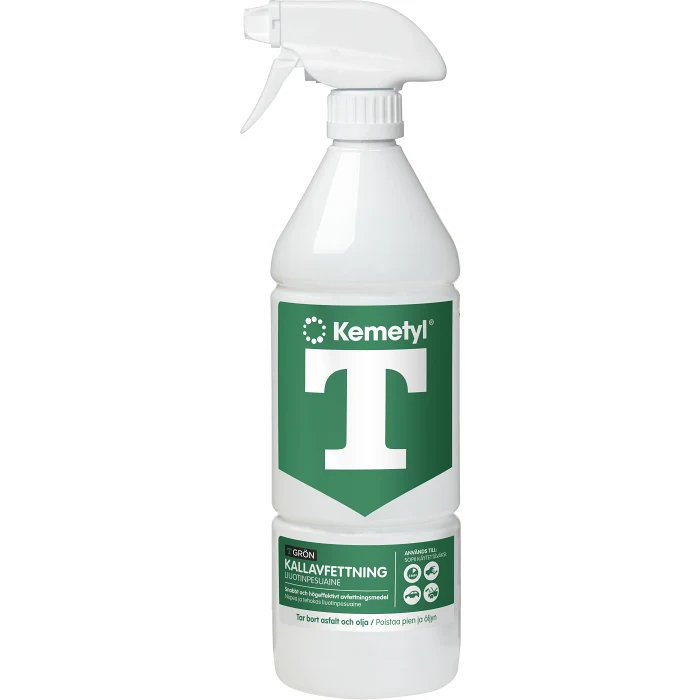 Avfettning T-Grön 1l Kemetyl