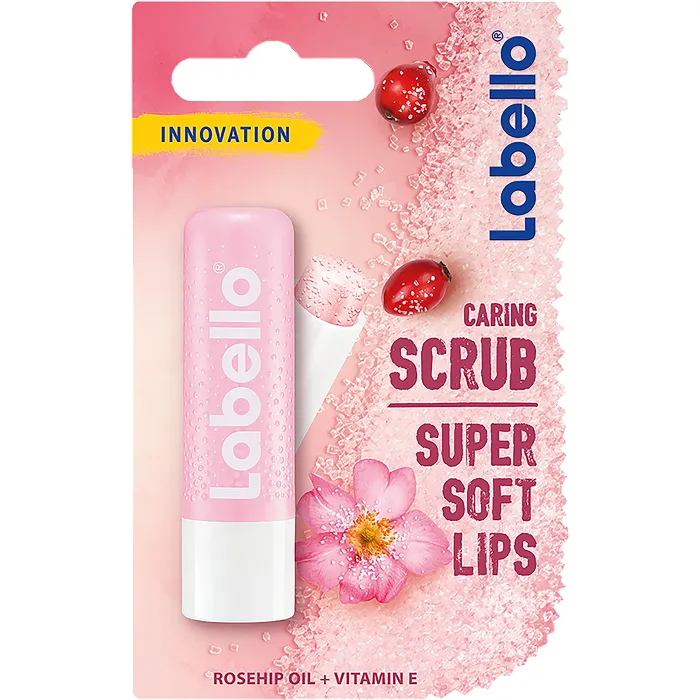 Läppbalsam Rosehip Lip Scrub 1-p Labello